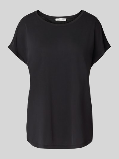Christian Berg Woman T-shirt z mieszanki modalu z okrągłym dekoltem Czarny 2