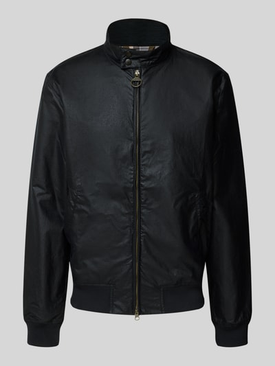 Barbour Regular Fit Wachsjacke aus reiner Baumwolle Marine 2