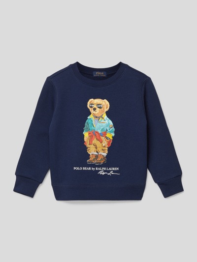 Polo Ralph Lauren Kids Sweatshirt mit Foto-Print Marine 1