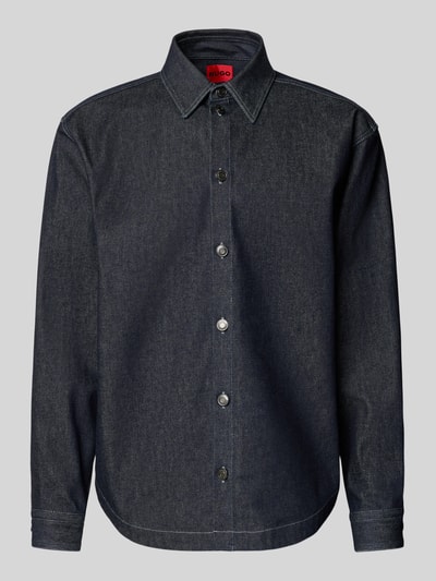 HUGO Oversized Jeansjacke aus reiner Baumwolle Modell 'EMIKOL' Blau 2
