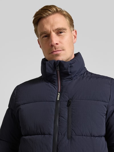 ECOALF Steppjacke mit Reißverschlusstaschen Modell 'BAZON' Marine 3