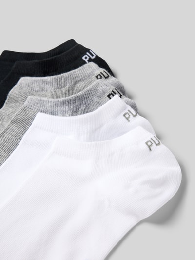 Productfoto, Sokken aus katoenmix in set van 6 van PUMA in zwart, grijs en wit, Heren sokken PUMA
