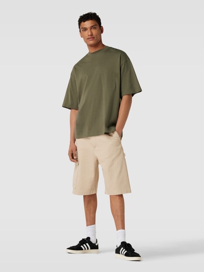 REVIEW Basic Oversized T-Shirt Khaki 1