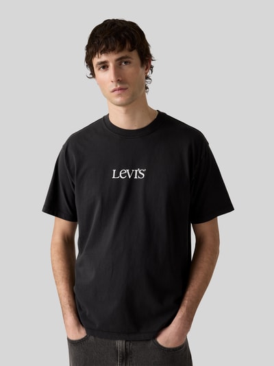 Levi's® Relaxed Fit T-Shirt aus reiner Baumwolle Black 1