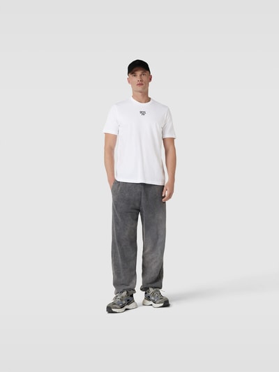 Diesel T-Shirt aus reiner Baumwolle Weiß 1