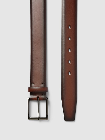 Lloyd Men's Belts Ledergürtel mit Dornschließe Cognac 3