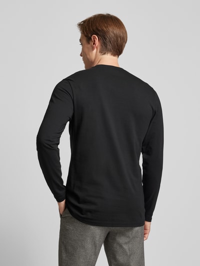 RAGMAN Longsleeve met ronde hals Zwart - 5