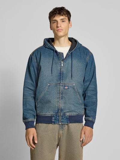 Dickies Jacke mit Kapuze Modell 'HILHAM' Jeansblau 4