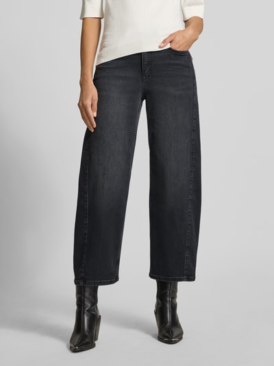 OPUS PANTS Balloon Fit Jeans im 5-Pocket-Design Modell 'Melly Twist' Dunkelgrau 4