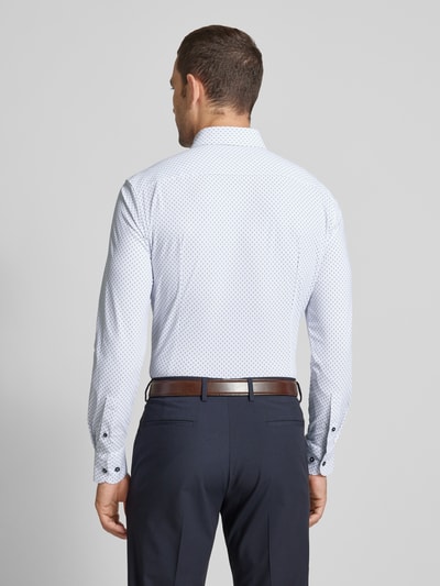 BOSS Slim Fit Business-Hemd mit Kentkragen Weiss 5