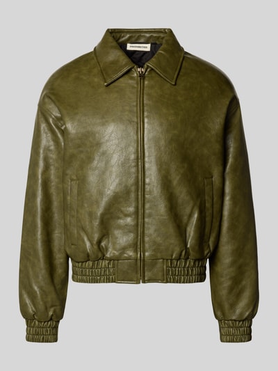 PROHIBITED Jack met ritssluiting Olijfgroen - 2