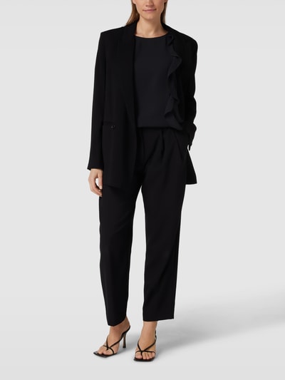 ARMANI EXCHANGE Blusenshirt mit Volants Schwarz 1
