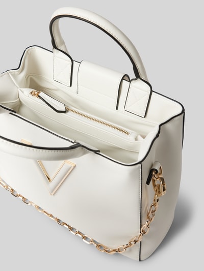 VALENTINO BAGS Handtasche mit Label-Applikation Modell 'CONEY' Weiss 4