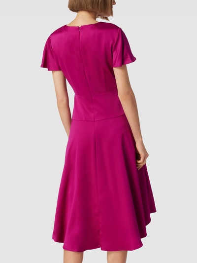 Adrianna Papell Cocktailkleid in Glanz-Optik Pink 5