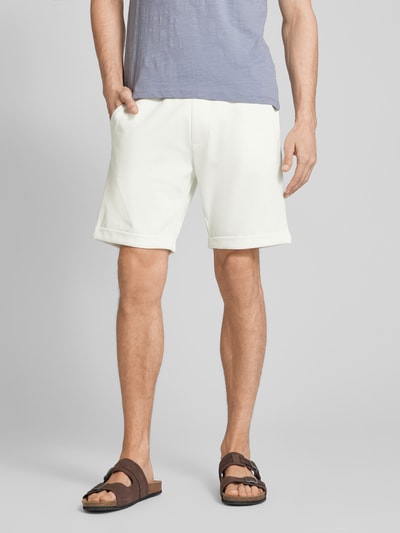 MCNEAL Regular Fit Shorts mit Tunnelzug Offwhite 4