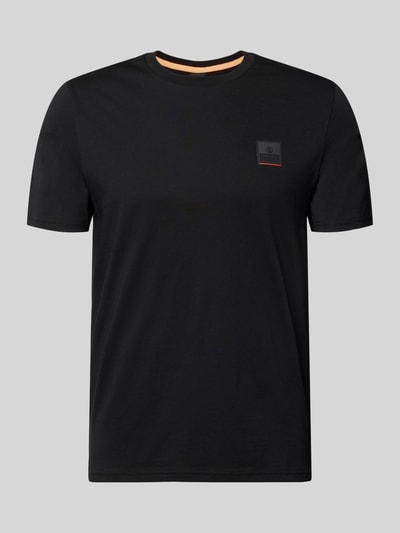 FIRE + ICE Slim Fit T-Shirt aus reiner Baumwolle Modell 'VITO2' Black 2