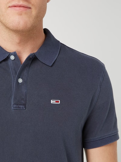 Tommy Jeans Poloshirt - 'Better Cotton Initiative'  Donkerblauw - 3