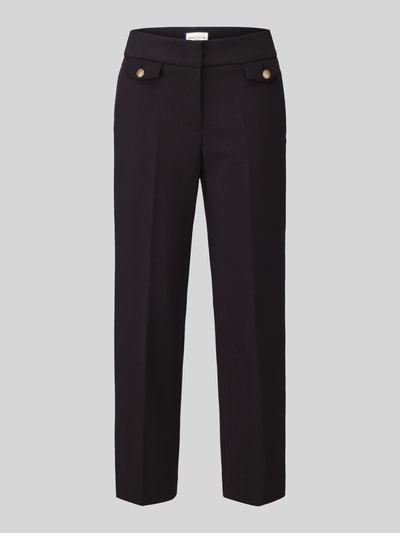 SEDUCTIVE regular fit wijde broek met viscose, model 'ALARA' Donkerbruin - 2