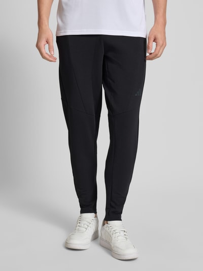 adidas Training Slim fit sweatpants met elastische band Zwart - 4