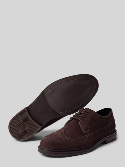 GANT Sneaker aus echtem Leder Modell 'Bidford' Dunkelbraun 4