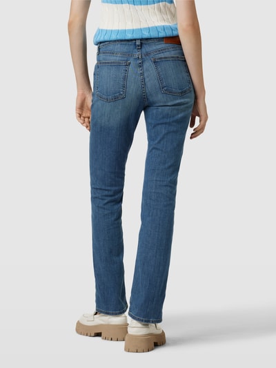 Lauren Ralph Lauren Jeansy ze średnim stanem i 5 kieszeniami Jeansowy niebieski 5