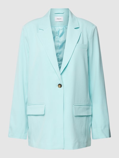 MSCH Copenhagen Blazer met klepzakken, model 'Fanilla' Lichtturquoise - 2