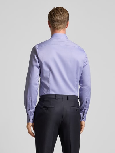 OLYMP Level Five Slim Fit Business-Hemd mit Kentkragen Flieder 5