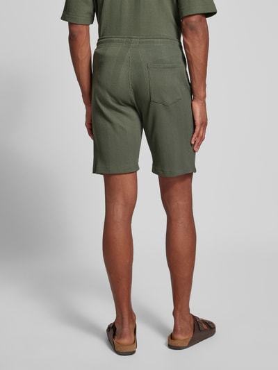 MCNEAL Regular Fit Shorts mit Strukturmuster Khaki 5