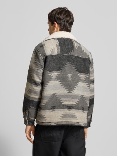 Redefined Rebel Hemdjacke mit Umlegekragen und Brusttaschen Modell 'CARTER' Mittelgrau 5