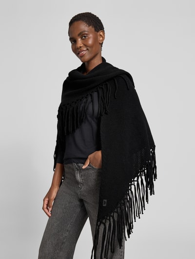 Weekend Max Mara Wollschal aus reiner Schurwolle Modell 'TORNADO' Black 3