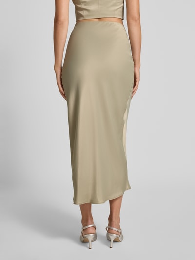 Jake*s Cocktail Cocktailrock mit elastischem Bund Khaki 5