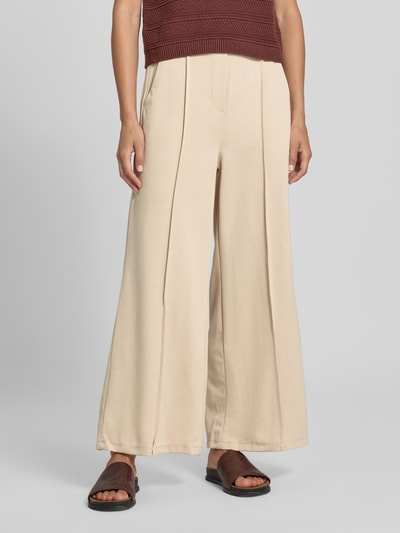 ZABAIONE Stoffhose mit französischen Eingrifftaschen Beige 4