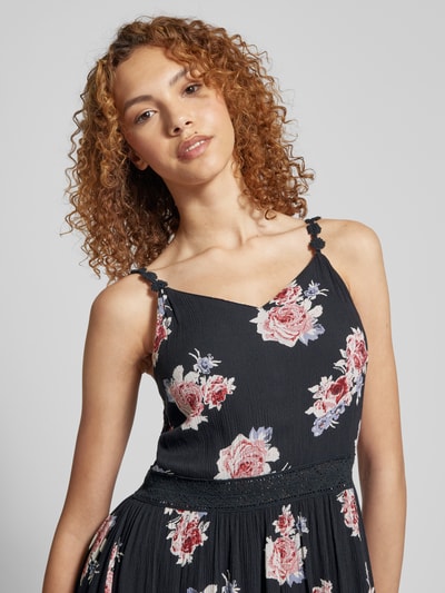 Only Sukienka mini z kwiatowym wzorem model ‘KARMEN ANNE’ Granatowy 3