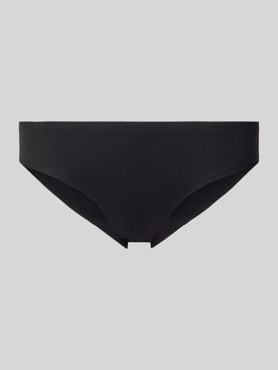 Schiesser Slip mit elastischem Bund Black 1
