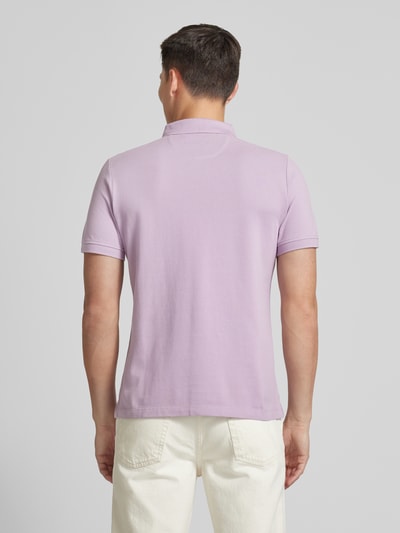 s.Oliver RED LABEL Poloshirt met labelstitching Helder paars - 5