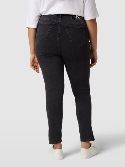 CK Jeans Plus PLUS SIZE Skinny Fit Jeans mit 5-Pocket-Design Black 5