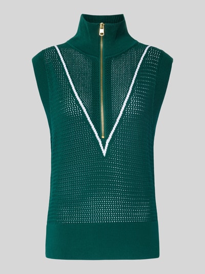 VARLEY Tanktop in Strick-Optik Modell 'allena' Dunkelgruen 2