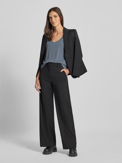 Vero Moda Loose fit T-shirt van modalmix, model 'FILLI' Oceaanblauw - 1