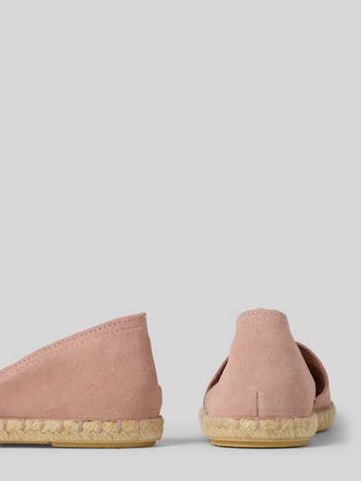 Verbenas Espadrilles aus Leder Modell 'CARMEN SERRAJE' Hellrosa 2
