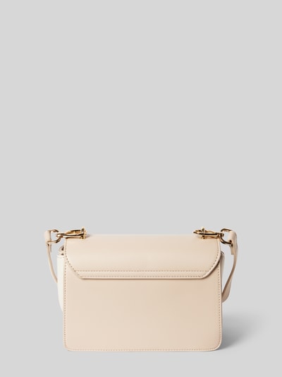 VALENTINO BAGS Handtas met labelapplicatie, model 'VIOLET' Beige - 3