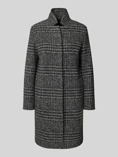 ICONS Cinzia Rocca Mantel mit Stehkragen Dunkelgrau 2