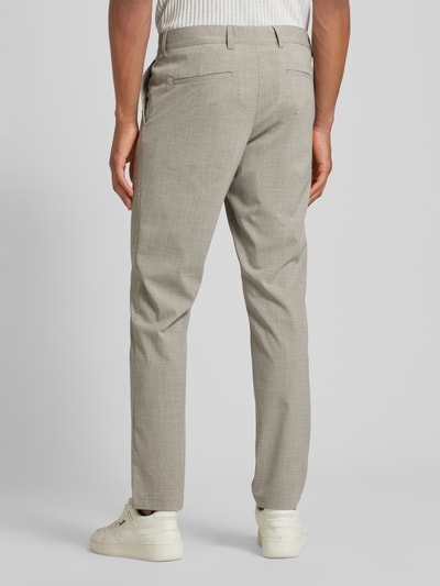 SELECTED HOMME Fijn gestructureerde slim fit pantalon, model 'ROBERT' Beige - 5