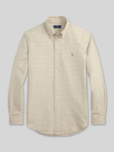 Polo Ralph Lauren Regular Fit Freizeithemd aus reiner Baumwolle Beige 2