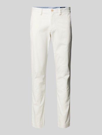 Polo Ralph Lauren Slim Stretch Fit Chino mit Gürtelschlaufen Offwhite 2