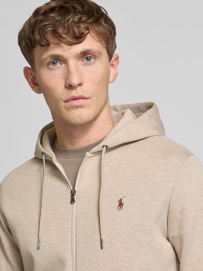 Polo Ralph Lauren Regular Fit Sweatjacke mit Baumwolle Beige 3