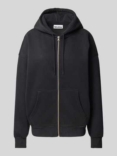 Review Essentials hoodie met rits Zwart - 2