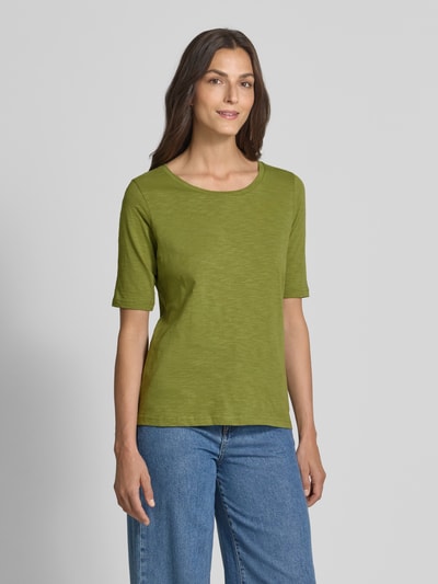 Soyaconcept T-shirt met ronde hals, model 'Babette' Groen - 4