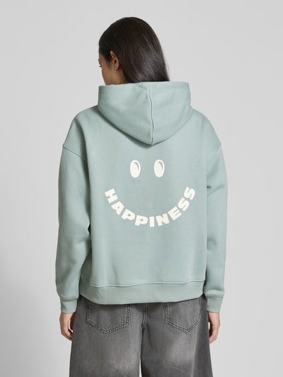Only Relaxed Fit Hoodie mit Baumwollanteil Modell 'ADELE' Schilf 5