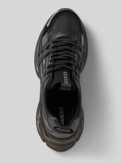 Guess Sneaker mit Schnürung und profilierter Sohle Modell 'BELLU' Black 3
