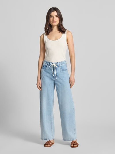 CAMBIO Jeans mit Tunnelzug Modell 'BAGGY' Jeansblau 1